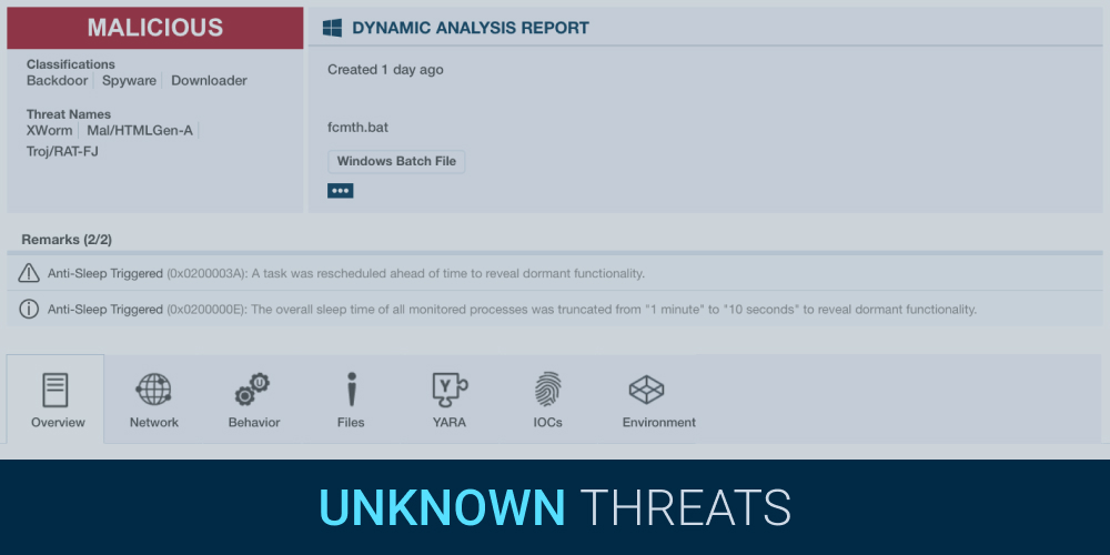 VMRay Labs found a multi-stage obfuscated batch script with low detections on VirusTotal which downloads and executes XWorm from GitHub.